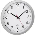 60.3522.02 Funk Wanduhr 30 Cm X 4.3 Cm Silber - Tfa Dostmann
