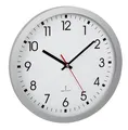 Bahnhofsuhr FUNK Wanduhr TFA 60.3522.02 BÜROUHR DCF-77 FUNKUHREN 300 MM WANDUHR