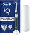 Oral-B Elektrische Zahnbürste iO Series 2, Aufsteckbürsten: 1 St., für die sanfte Reinigung, Reise-Etui