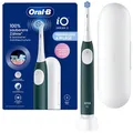 NEU Oral-B elektrische Zahnbürste iO Series 2 Forest Green Reiseetui Timer