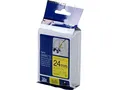 Brother Original P-touch Flexi-Schriftband TZE-FX651 24 mm, schwarz auf gelb (u.a. für Brother P-touch P700, -2430, -D600, -9700PC, -P750W) zur Kabel- und Rohrbeschriftung, laminiert