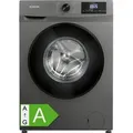 Bomann® Waschmaschine 7kg | max. 1400 U/min | 15 Programme | WA 7175 Titan - Schwarz