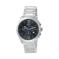 Joop Herrenuhr Chronograph Quarz Edelstahl Silber Schwarz Datum JP100711F08