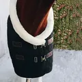 Kentucky Horsewear Turnierdecke 160g mit hellem Fellkragen - schwarz, 140