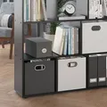 Vicco - Raumteiler Pilar, Schwarz, 131.6 X 143 Cm