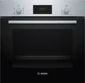 Bosch HBF133BR0 Einbau-Backofen, EcoClean Direct Reinigungshilfe, 3D Heißluft Backen auf 3 Ebenen, A