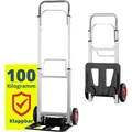 Stagecaptain Klappbare Sackkarre Aluminium 100kg PA Transport Lager Umzug Garten