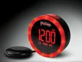 Geemarc Wake'n shake DYNAMITE - Vibrationswecker mit starker Weckton 90dB, Lichtkranz und Lampenfunktion