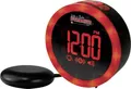 Geemarc JWNS-DYNAMITE_BLK_VD Quarz Wecker Schwarz Alarmzeiten 1 USB Anschluss, Extra lauter Weckton