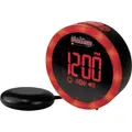 Geemarc JWNS-DYNAMITE_BLK_VD Quarz Wecker Schwarz Alarmzeiten 1 USB Anschluss,