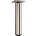 SOTECH Möbelfuß BRAVO Ø40mm Höhe 200 mm Edelstahloptik