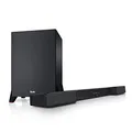 Teufel CINEBAR DUETT Power Edition - 2.1-Set Soundbar mit Subwoofer, Dolby Audio, Bluetooth, HDMI 3D ARC CEC - schwarz