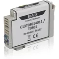 Kompatibel zu Epson C13T08014011 / T0801 Tintenpatrone, schwarz