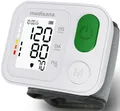 Medisana Handgelenk-Blutdruckmessgerät BW 345, Ampelfarbskala, LC-Display, hochwertig, mit extra großen Knöpfen