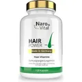 NaroVital Hair Power | 120 Kapseln | Haar-Vitamine | hochdosiert mit Biotin, Zink, Selen | für Männer & Frauen | vegan