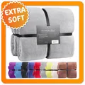Kuscheldecke Wohndecke Tagesdecke Sofadecke XXL Coral Fleece Kaschmir Touch Warm