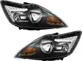 TYC Scheinwerfer Set für Ford Focus MK2 Facelift 2/2008- Halogen H1 H7 LWR Motor