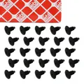 25x febi Clip Innenraumverkleidung für AUDI BMW MB OPEL SEAT SKODA SMART VW