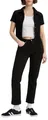 Levi's Damen Jeanshose 501 Crop High Rise, Straight Fit, Schwarz (Black Sprout), W27/L28