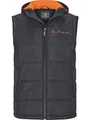Jan Vanderstorm Herren Outdoorweste Nithard Funktionsweste mit Reißverschluss | Kapuze | warmes Futter | große Größen L-7XL Dunkelblau, 58