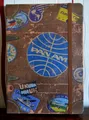 Nostalgic Art  NOTIZBUCH " PAN AM - TRAVEL STICKERS", A5, 128 Seiten, Neu