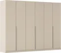 OTTO home Drehtürenschrank Kleiderschrank Schrank Garderobe AGORDO Schlafzimmer (in zwei Griff-Farben, Breiten 91-405 cm, Dekor- oder Hochglanzfront) durchdachte Innenausstattung, in 8 Breiten und 2 Höhen MADE IN GERMANY