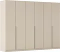Drehtürenschrank OTTO HOME "Kleiderschrank Schrank Garderobe AGORDO Schlafzimmer", beige (beige (champagner)), B:271cm H:210cm T:54cm