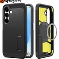 Handyhülle für Galaxy S25 Spigen Case Cover Schutz Hülle Tasche Etui Schwarz