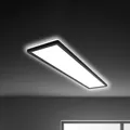 Briloner Tava LED Deckenleuchte Lampe schwarz Kunststoff 98 cm Backlight 4000 K