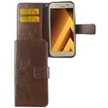 Samsung Galaxy A3 (2017) Handyhülle Bookcover Braun
