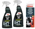 SONAX Felgenbeast 2 Liter Profi Felgenreiniger Sprühflasche Felgenbürste Bürste
