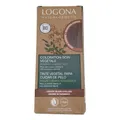 LOGONA Naturkosmetik Pflegende pflanzliche Haarfarbe, Veganes Haarfarbe-Pulver m