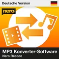Nero MP4 Konverter | Video Converter | DVD auf MP3 umwandeln | Audio Converter Software | Video: MP4, MPEG, VOB, DAT | Audio: MP3, WAV, FLAC, MP2 | unlimitierte Lizenz | 1 PC | Windows 11 / 10 / 8 / 7