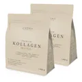 Kollagen Pulver Typ 1 2 3 - Premium Hydrolysat mit Vitamin C, Q10 & Selen - 900g - 100% Weiderind - Made in Germany - Markenrohstoff SOLUGEL® Ultra BD - Gute Löslichkeit - Neutral - JIKOAII® MENO