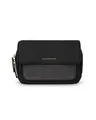 Kapten & Son Bauchtasche Damen Schwarz Visby 1,2 L | Umhängetasche Damen | Innen- & Außenfach mit Reißverschluss | Crossbody Bag | längenverstellbarer Gurt | ideal für Reisen, Alltag, City