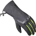 LS2 Thermorain wasserdichte Motorradhandschuhe, schwarz-gelb, Größe XL 2XL 3XL für Männer