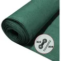 VOUNOT® Zaunblende 1×10m, Sichtschutz Zaun 150 g/m2 HDPE Schattiernetz, Grün - Grün