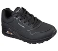 Skechers (GAR73690) Damen SPORTS Uno Ständer Auf Luft Schwarz Größe UK 2 - 6
