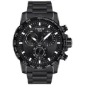 Tissot Supersport Chrono 45.5mm Black Dial 100m Quartz