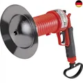 Rothenberger Industrial Pressluft Rohrreiniger inkl. 4 Gummiadapter I Rohr frei
