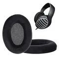 kwmobile 2X Velours Ohr Polster für Sennheiser HD515 / HD555 / HD595 / HD518 Ohrpolster - Ersatz Ohrpolster - Kopfhörer Ersatzteile - Kopfhörer Ersatzpolster für Over Ear Headphones