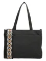Beagles Schultertasche "Malaga" in Schwarz - (B)31 x (H)24,5 x (T)10 cm, Damen