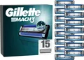 GILLETTE Mach3 15 Stück + Schutzhülle, 15 Stück
