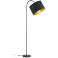 Trio Stehlampe Hostel Stoff Schwarz
