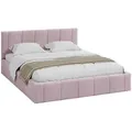 FDM Polsterbett, Altrosa, Holzwerkstoff, Birke, Rechteckig, 160x200 cm, Schlafzimmer, Betten, Polsterbetten