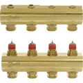 Danfoss Heizkreisverteiler Fußbodenheizung FHF-4, 4 Kreise, ohne Durchflussanzeige