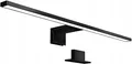 BADEZIMMER-LICHTKLAMMER 57x10.5x1cm SCHWARZ 57 cm 8W