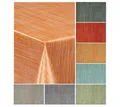 laro Tischdecke Wachstuch-Tischdecke Wachstischdecke Gartentischdecke Leinenoptik