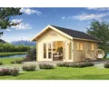 Gartenhaus Outdoor Life Caroline 2.3 inkl. Fußboden, Schlafboden 489,9 x 657 cm 