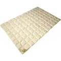 Garanta Naturfaserbettdecke Bio kbA Sommer Bettdecke Wildseide Baumwolle waschbar 200 cm x 220 cm